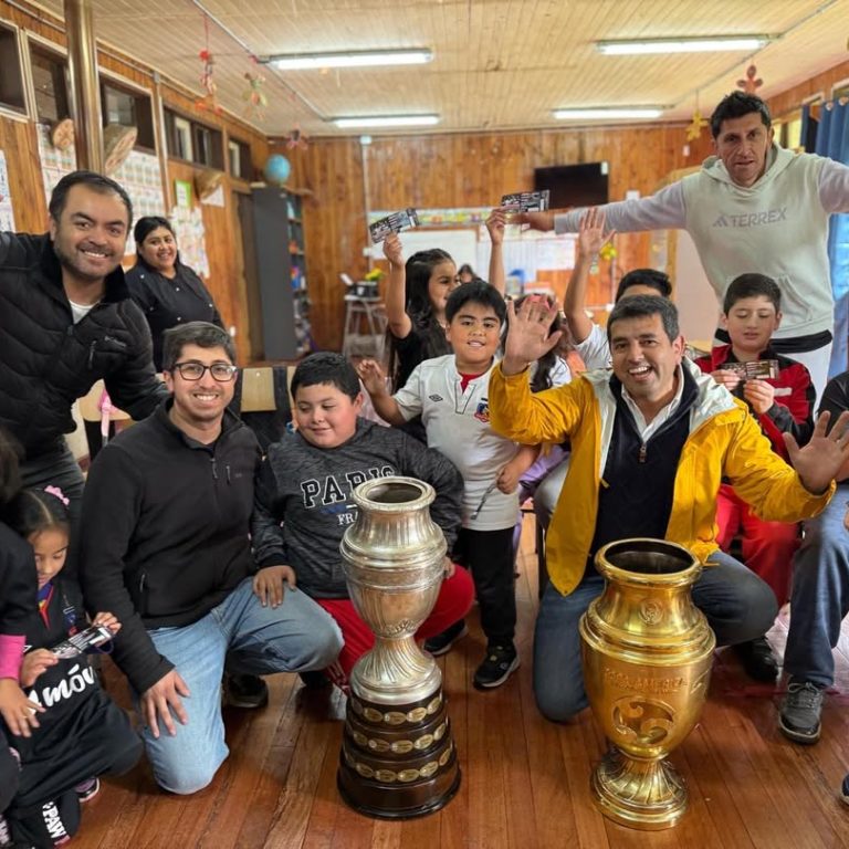 Con las 2 Copa America.